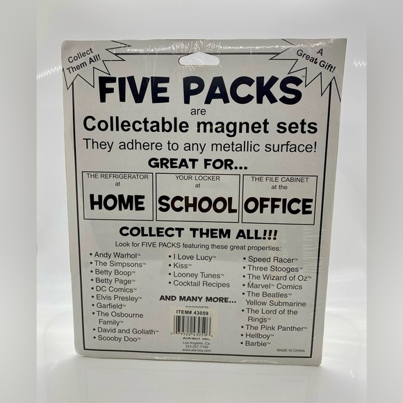 DC Comics Wonder Woman Poison Ivy Cat Woman Super Woman Harley Quin Magnet LE - Picture 4 of 4